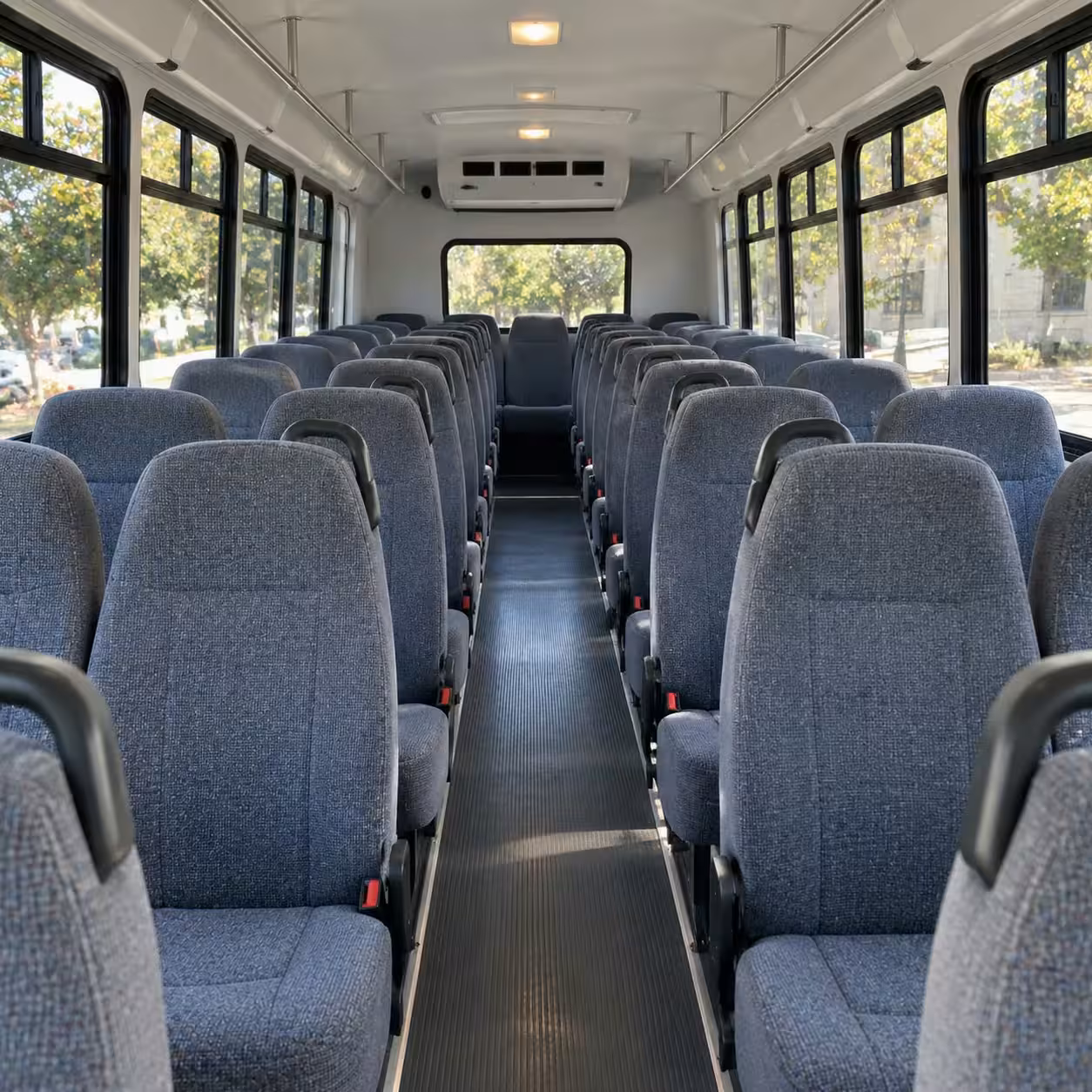 25 passenger minibus inside