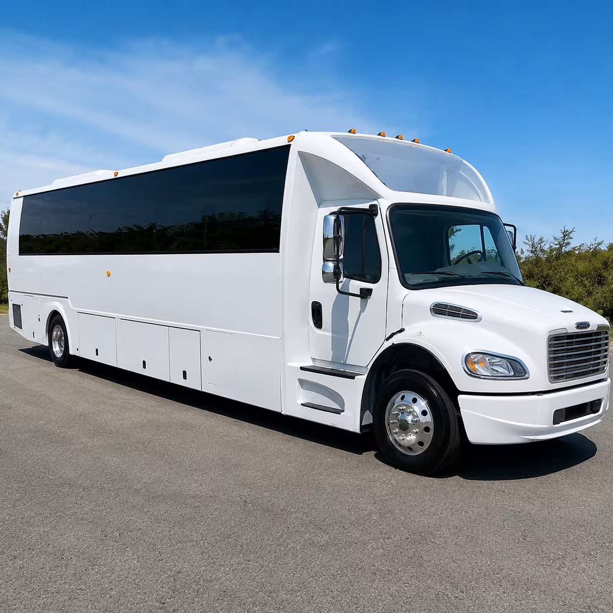 bridal party bus rentals in union city