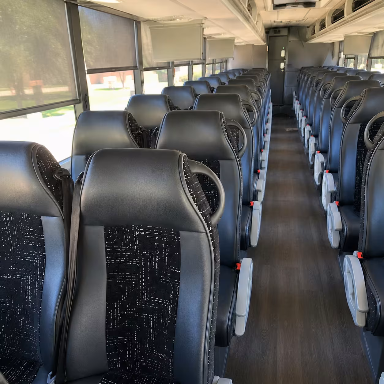 chase center and oracle park charter bus rentals from union city