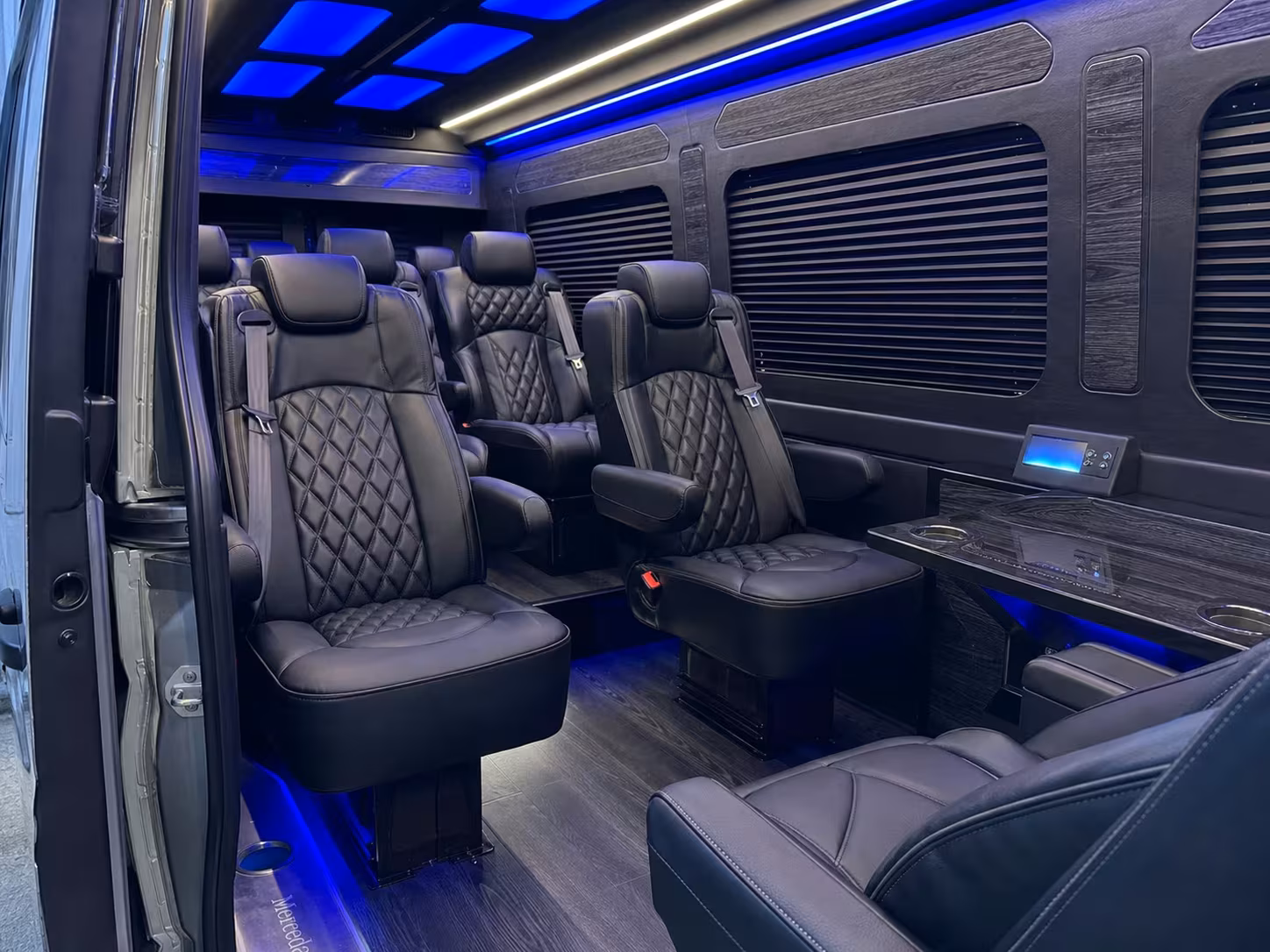 sprinter van transportation for groups and events across union city